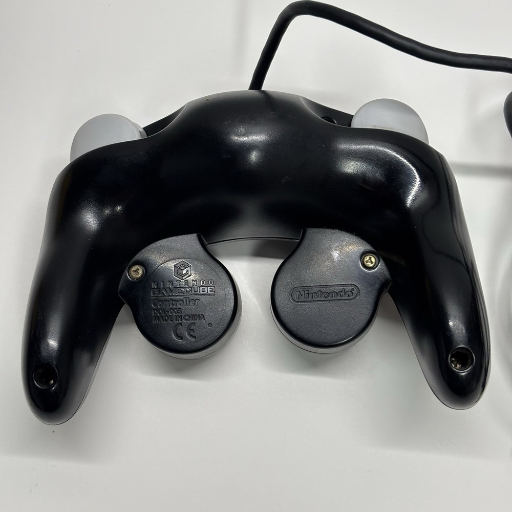 Official OEM Nintendo GameCube Black Jet Controller (DOL-003) TESTED! - Picture 5 of 6